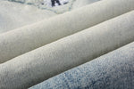 Load image into Gallery viewer, Todroki Bleach Cipher – denim fabric close-up