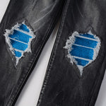 Load image into Gallery viewer, Todroki Cobalt Vein – knee damage with cobalt backing