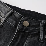 Load image into Gallery viewer, Todroki Cobalt Vein – waistband and button
