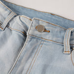 Load image into Gallery viewer, Todroki Glacier Weft – waistband and button