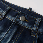 Load image into Gallery viewer, Todroki Nocturne Salvage – waistband and button