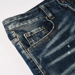 Load image into Gallery viewer, Todroki Snow Fracture – waistband and button