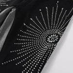 Load image into Gallery viewer, Todroki Sable Corona – rhinestone sunburst detail