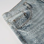 Load image into Gallery viewer, Todroki Opal Squall – rhinestone scatter on front pocket