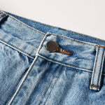 Load image into Gallery viewer, Todroki Pale Rupture – waistband and button detail