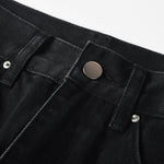 Load image into Gallery viewer, Todroki Night Weave – waistband and button detail