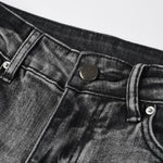 Load image into Gallery viewer, Todroki Ash Void – waistband and button detail