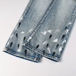 Load image into Gallery viewer, Todroki Pale Static – stacked hem detail