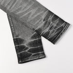 Load image into Gallery viewer, Todroki Grey Ember – coated hem detail