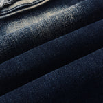 Load image into Gallery viewer, Todroki Torque Ridge – denim fabric close-up