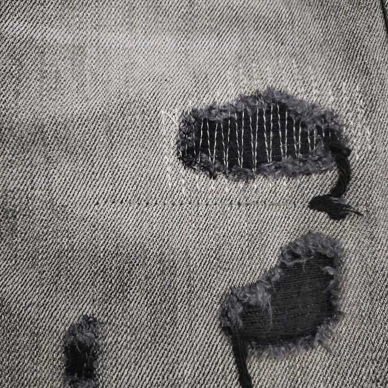 Todroki Slate Relic – black patch repair detail