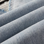 Load image into Gallery viewer, Todroki Vapor Trench – denim fabric close-up
