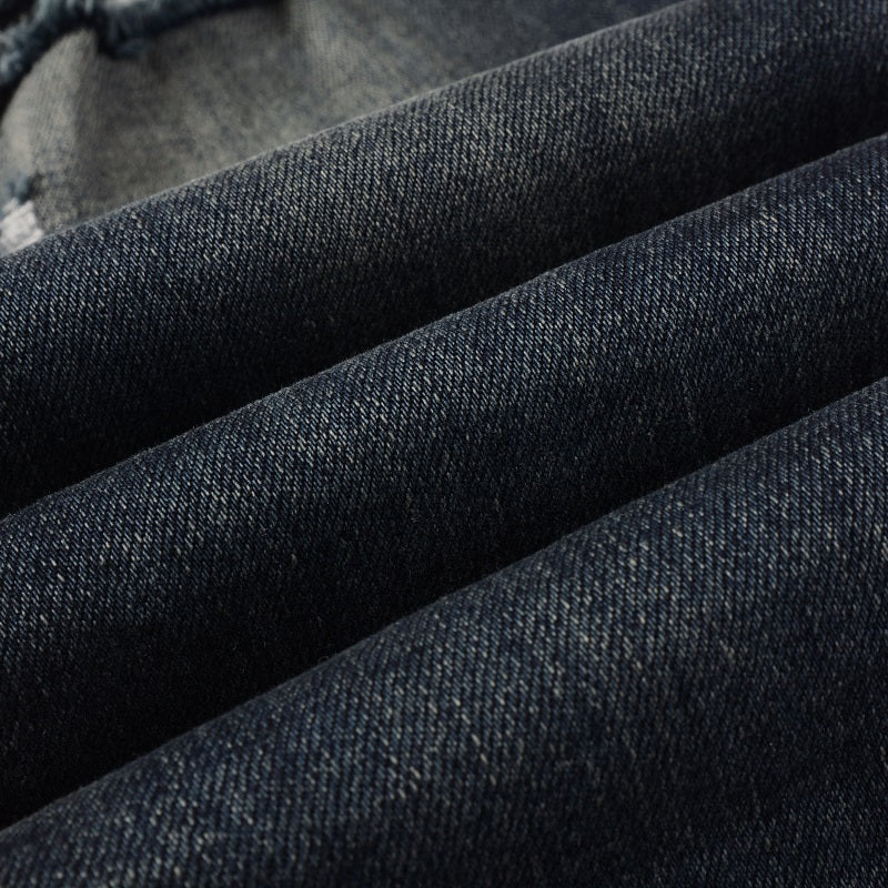 Todroki Iron Husk – denim fabric close-up