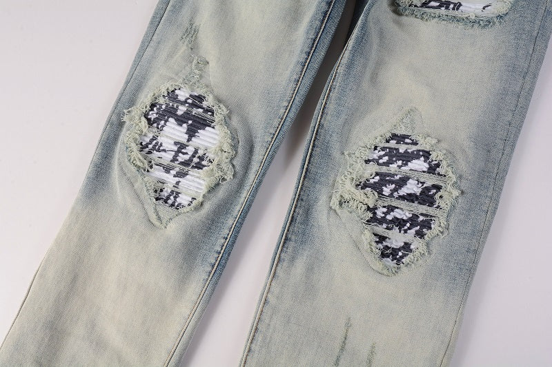 Todroki Bleach Cipher – knee patch repair detail
