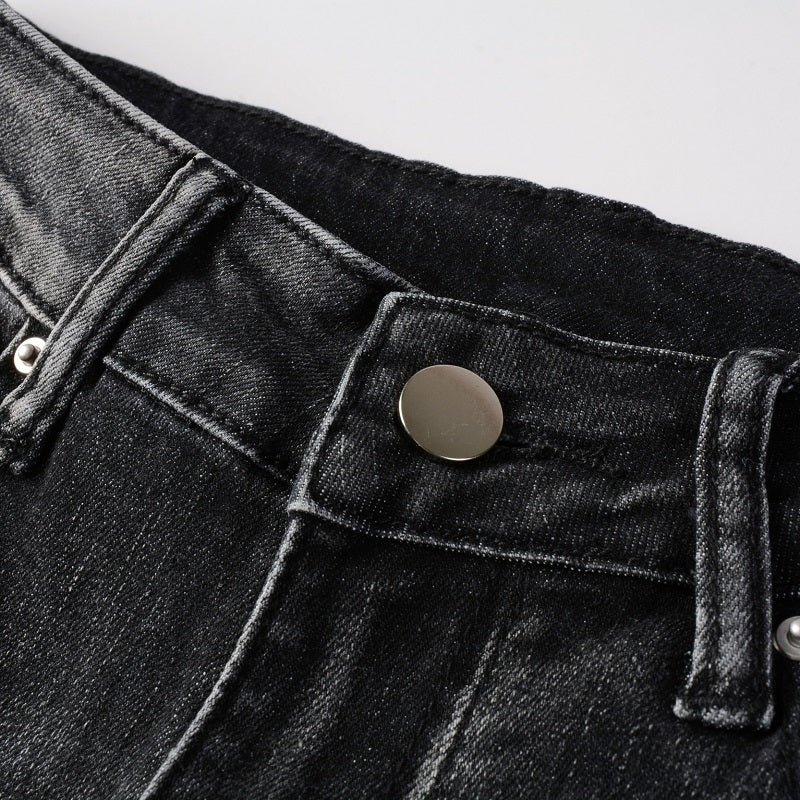 Todroki Cobalt Vein – waistband and button