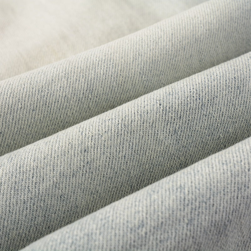 Todroki Sepia Shard – denim fabric close-up