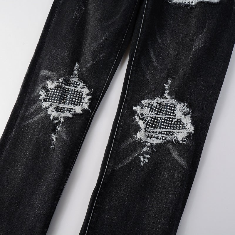 Todroki Quartz Mesh – knee damage with grid panel backing