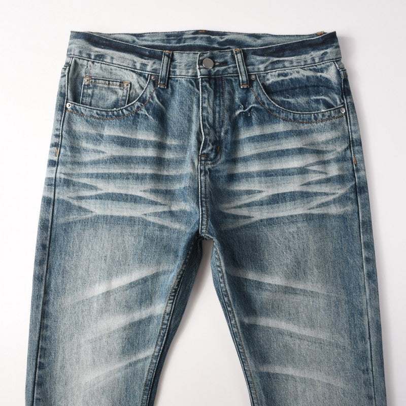 Todroki Salt Blue – front upper detail