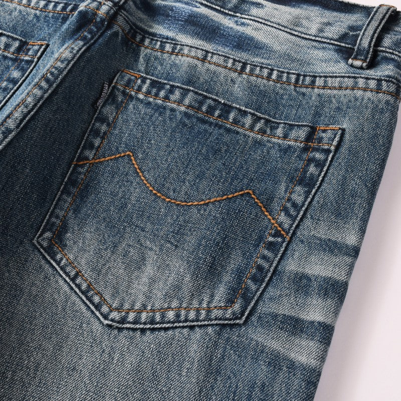 Todroki Salt Blue – back pocket detail