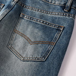 Load image into Gallery viewer, Todroki Tide Blue – back pocket detail