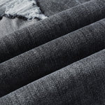 Load image into Gallery viewer, Todroki Cinder Glint – denim fabric close-up