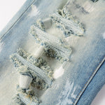 Load image into Gallery viewer, Todroki Bleach Grain – raw-edge destroy detail