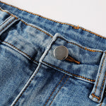 Load image into Gallery viewer, Todroki Azure Splice – waistband and button