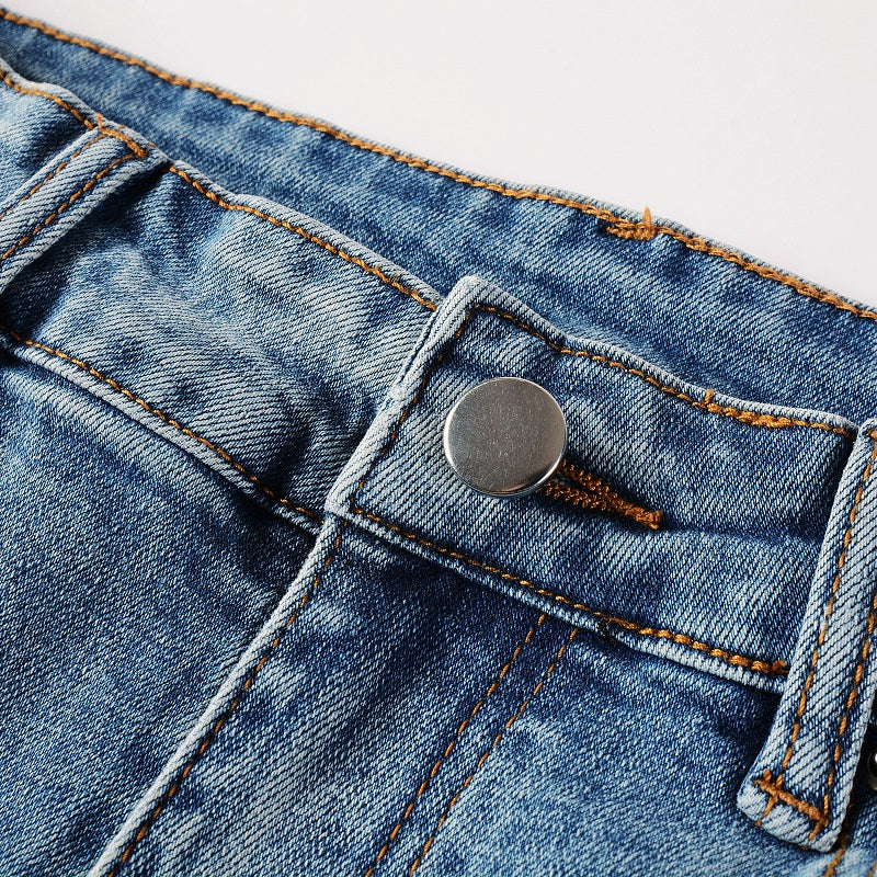Todroki Azure Splice – waistband and button