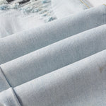 Load image into Gallery viewer, Todroki Polar Crush – denim fabric close-up