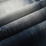 Load image into Gallery viewer, Todroki Arc Flash – denim fabric close-up