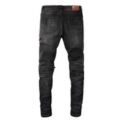 Todroki Slim-Fit Pink Patch – Todroki Denim (2)