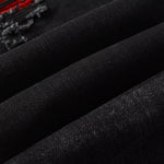 Load image into Gallery viewer, Todroki Crimson Slate – fabric close-up