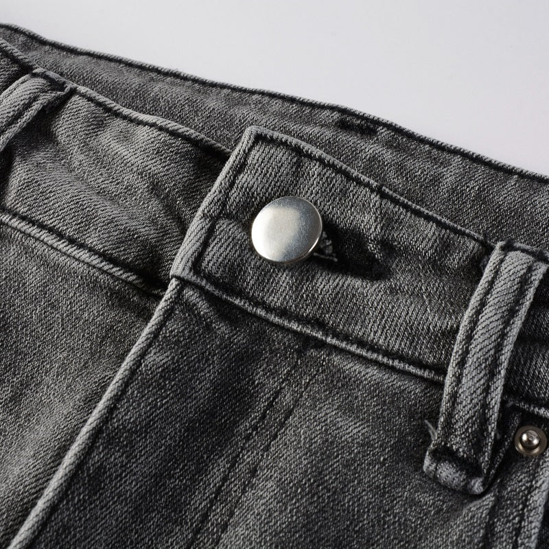 Todroki Granite Scroll – waistband and button