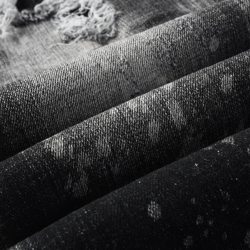 Todroki Obsidian Flurry – fabric close-up