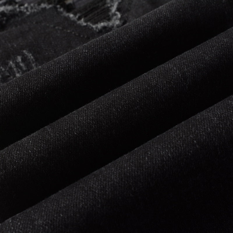 Todroki Obsidian Wake – fabric close-up