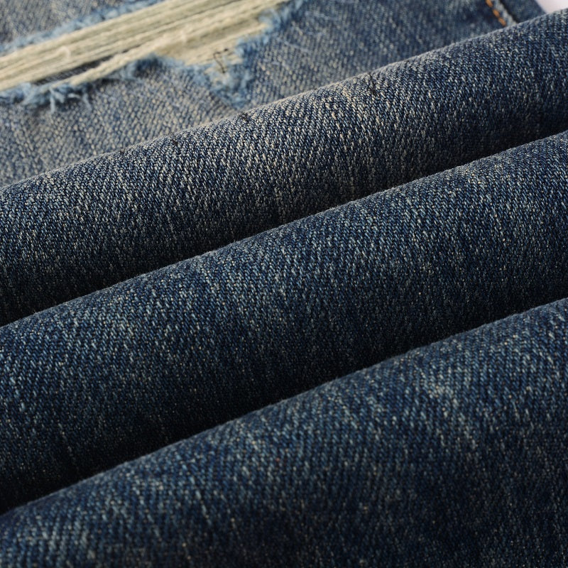 Todroki Tidal Scar – denim fabric
