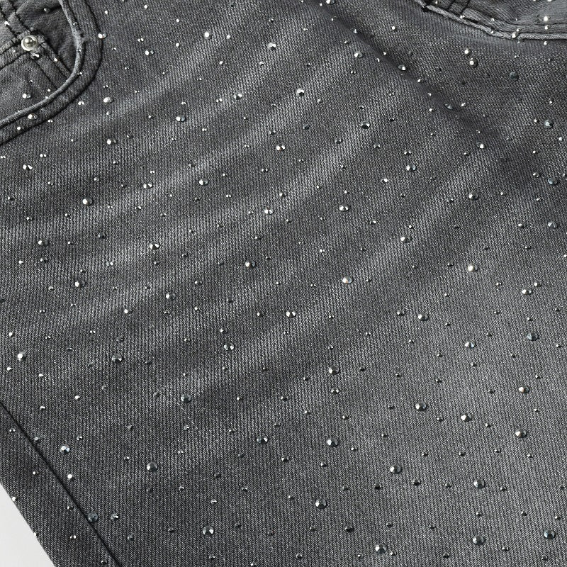 Todroki Ash Starfall – rhinestone scatter over the fade