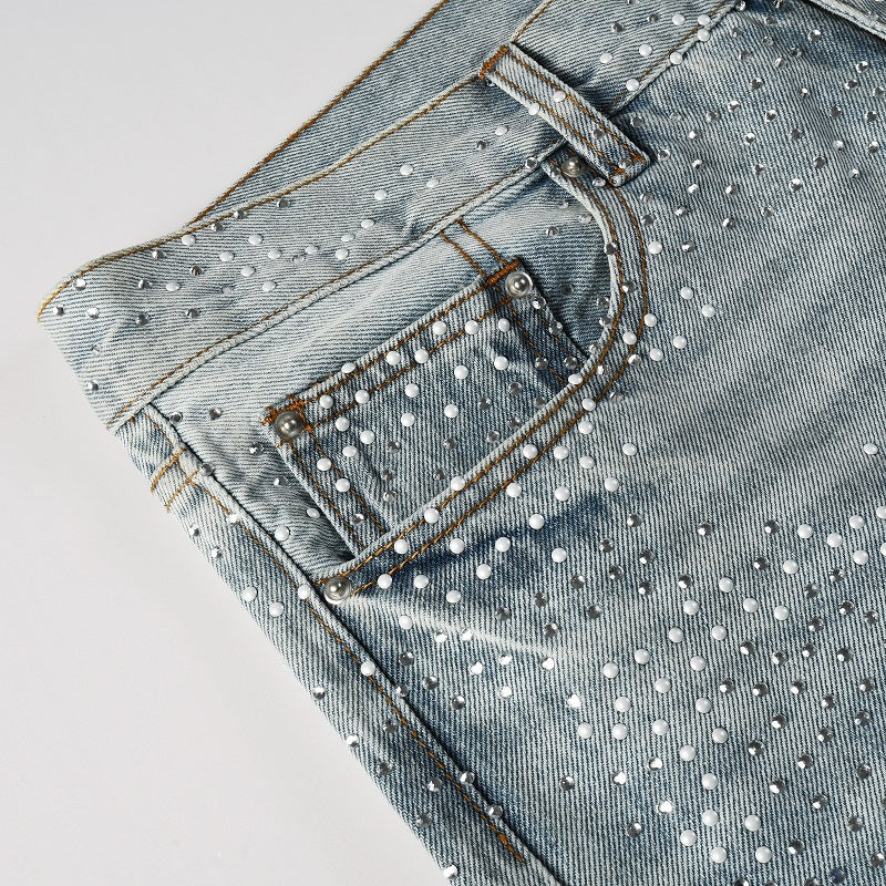 Todroki Opal Squall – rhinestone scatter on front pocket