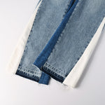 Load image into Gallery viewer, Todroki Chalk Meridian – contrast panel flare hem