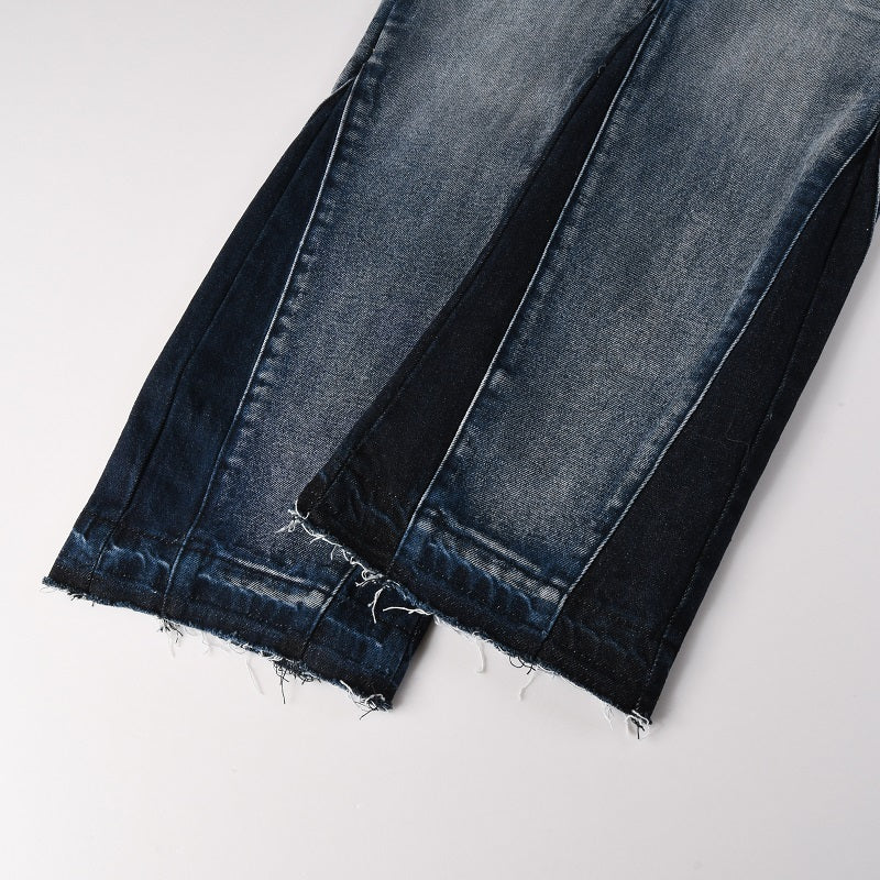 Todroki Tempest Hollow – frayed flare hem
