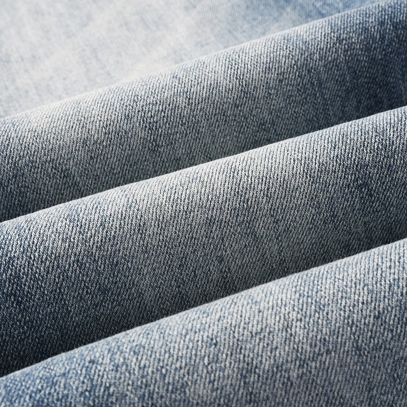 Todroki Bell Haze – denim fabric close-up