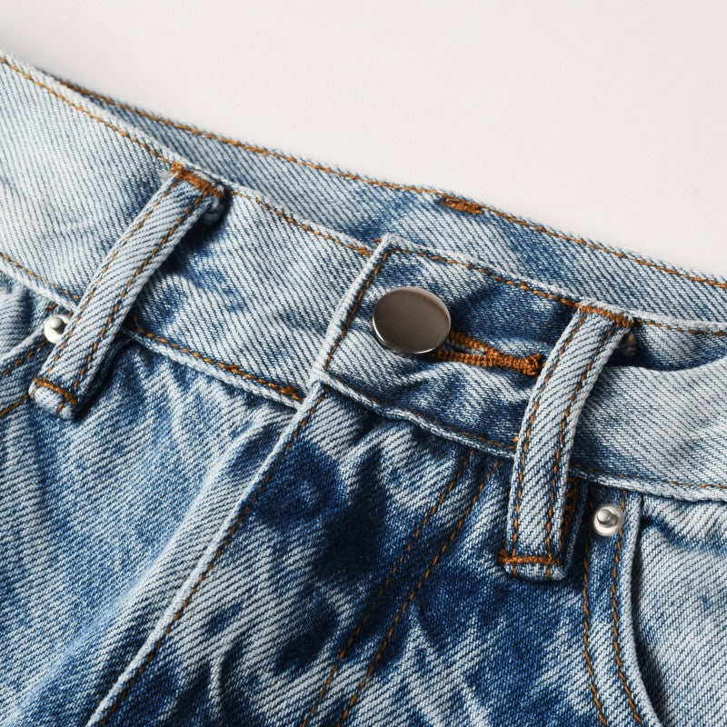 Todroki Chroma Slash – waistband and button detail