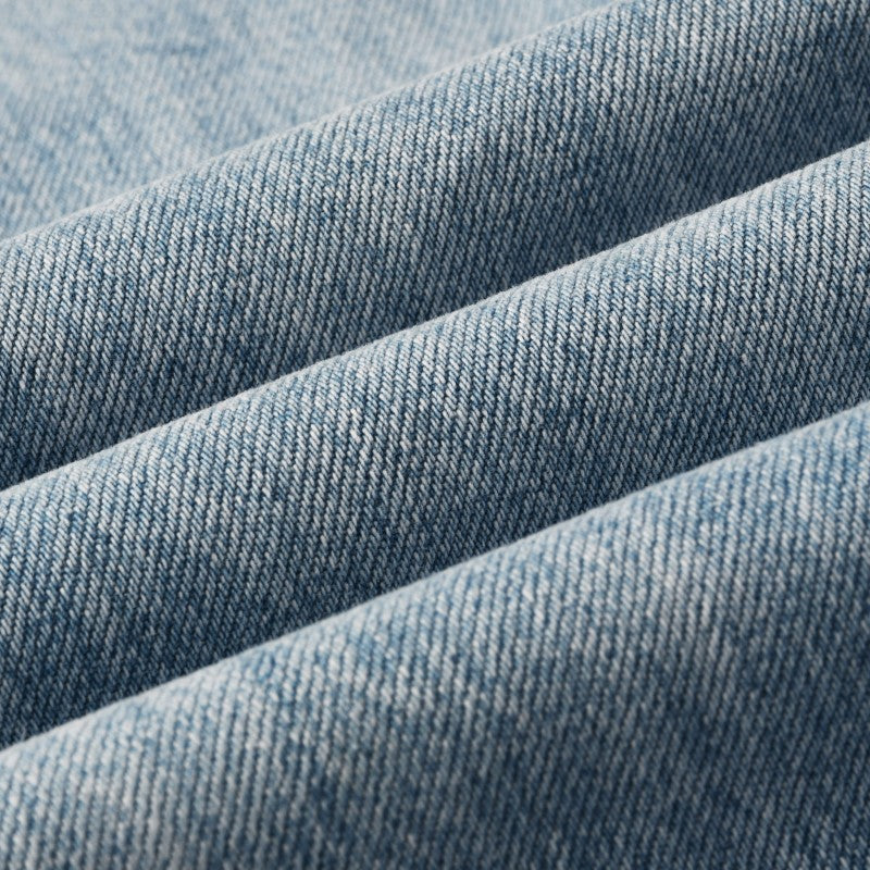 Todroki Pale Rupture – denim fabric close-up