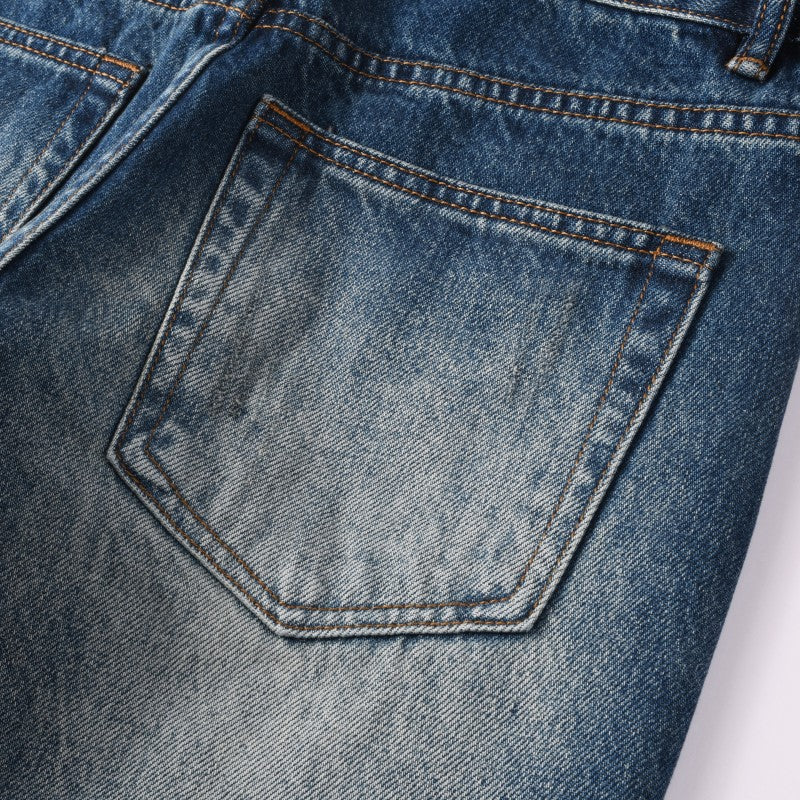Todroki Indigo Breach – back pocket detail