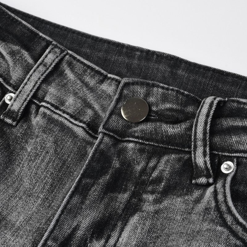 Todroki Ash Void – waistband and button detail