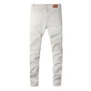 Todroki Slim-Fit White Crash Patch – Todroki Denim (2)