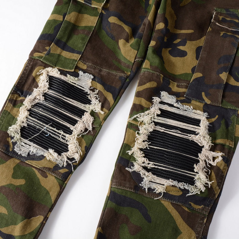 Camouflage [Slim-Fit-]