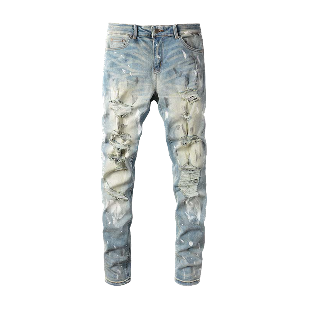 Todroki Slim-Fit Light Wash Crash – Todroki Denim
