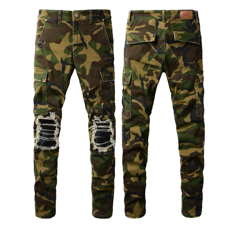 Camouflage [Slim-Fit-]