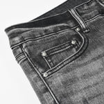 Load image into Gallery viewer, Todroki Grey Ember – coin pocket detail